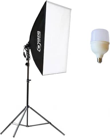 Kit SoftBox 50 X 70 Com Lampada Led, Luz Continua para foto e vídeo