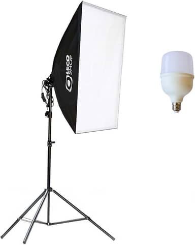 Kit SoftBox 50 X 70 Com Lampada Led, Luz Continua para foto e vídeo