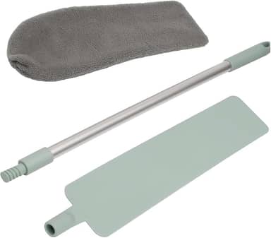 Espanador de Pó Extensível | Microfibra Lavável + Cabo Longo Alumínio – Limpeza Fácil em Tetos, Cantos e Superfícies Inacessíveis | Storeasy