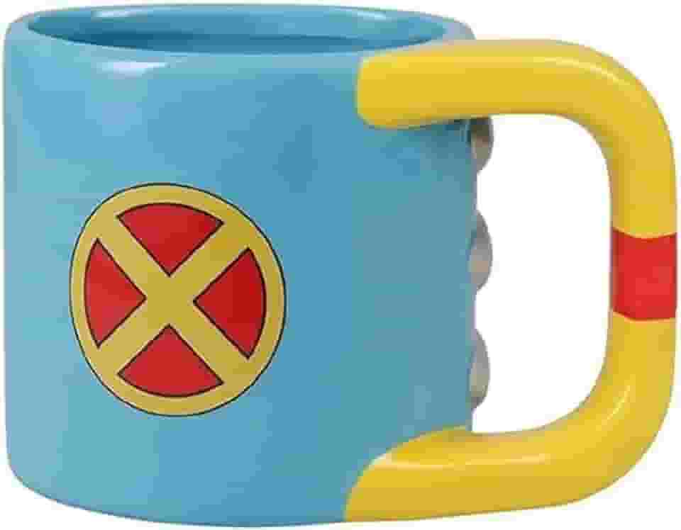 Paladone Caneca de cerâmica grande em forma de Wolverine - Presente oficialmente licenciado e mercadoria para fãs de X-Men - 550 ml