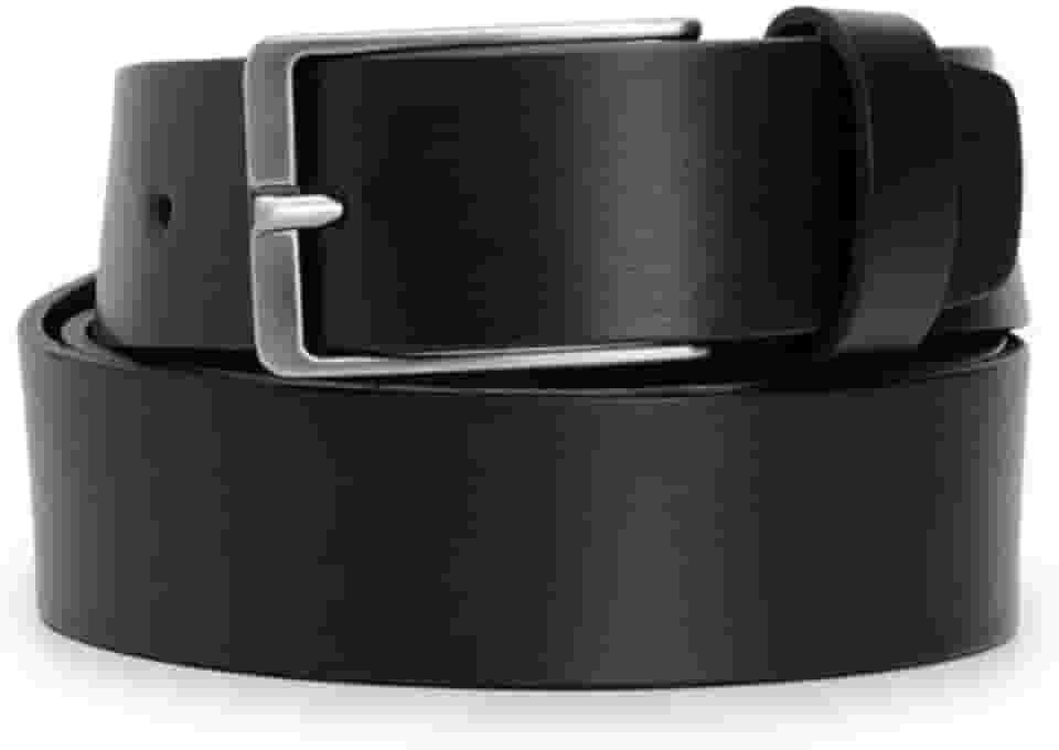 Cinto Masculino Em Couro Social Face Única 35mm Melhor Presente Para Pais Namorados