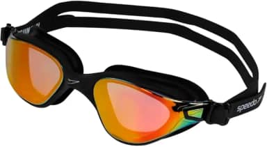 Óculos Natação Espelhado Speedo Tsunami Preto