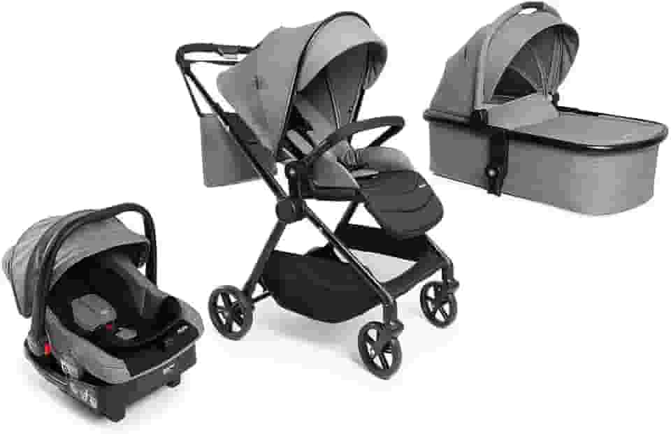 Safety 1st, Travel System Magnific, 5 em 1, Grey Denin