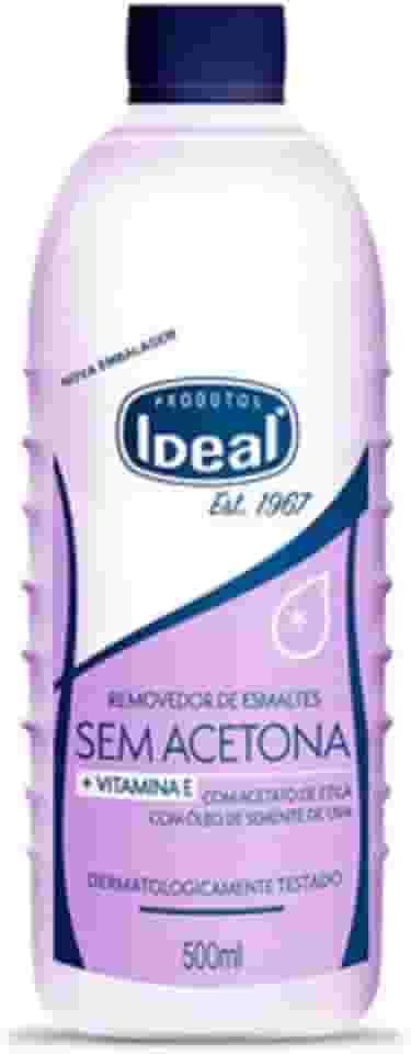 Removedor Sem Acetona 500Ml - Ideal