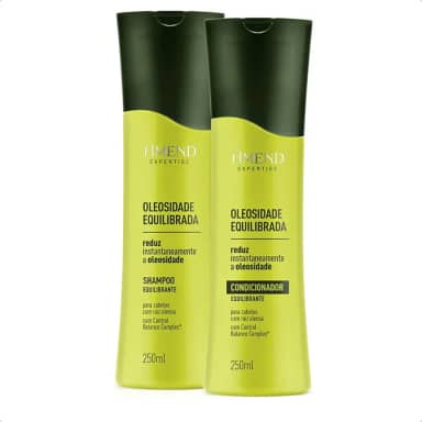 Kit Amend Expertise Oleosidade Equilibrada Shampoo + Condicionador Cabelo Oleoso