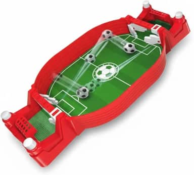 Futebol de Mesa Portátil Jogo Pinball de Tabuleiro Interativo com Lançadores e Bolas Brinquedo Infantil Para Crianças Golzinho