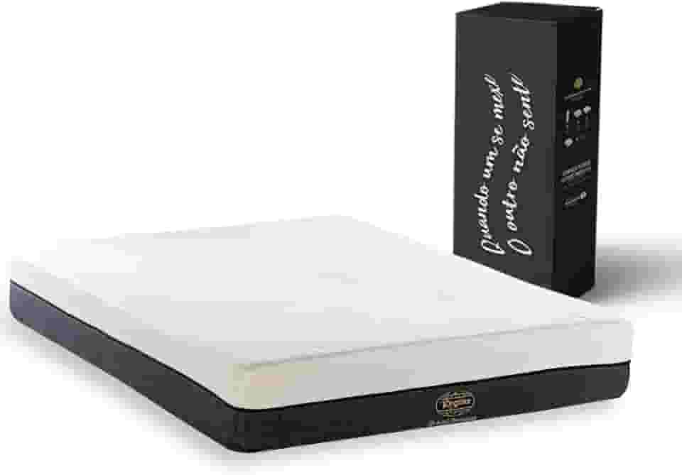 Colchão King Size Na Caixa King Star Macio Molas Ensacadas Hybrid Premium - 12 Anos De Garantia! 193x203