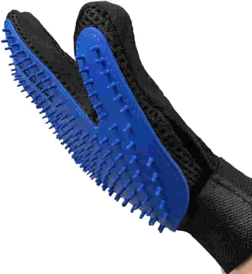 1 Unidade da Luva Pet Escova Magnética para Massagear, Tirar Remover Pelos de Animais Cães e Gatos.