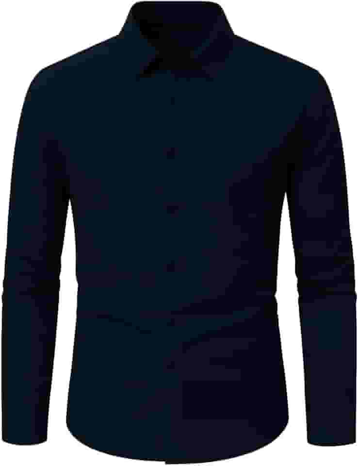 Camisa Social Masculina Slim Fit Manga Longa