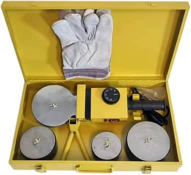 Kit Termofusor Soldador de Tubos PPR Grandes 75 a 110mm 2.000W 300 Graus Profissional