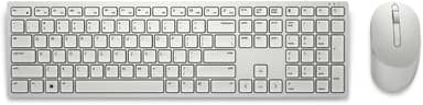 Teclado e mouse sem fio Dell Pro — KM5221W Branco
