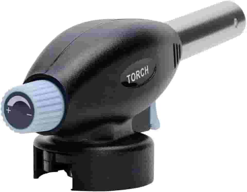 Mimo Style Maçarico Culinário Gás Butano (Não Acompanha o Produto), Possui Chama Potente Que Pode Ser Regulada Através da Válvula Reguladora, Em Plástico e Alumínio Com Revestimento Cerâmico