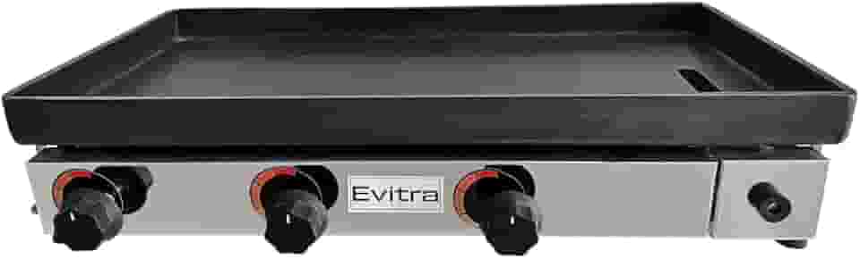 Chapa para Lanches Multifuncional 70x35 cm – Espessura de 8 mm, Alta Durabilidade e Distribuição Uniforme de Calor – Perfeita para Hamburguerias, Food Trucks e Uso Doméstico Profissional