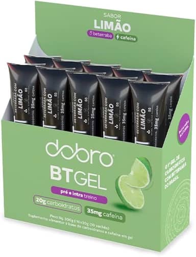 BT Gel - Beterraba com Limão e Cafeína (10un x 30g)