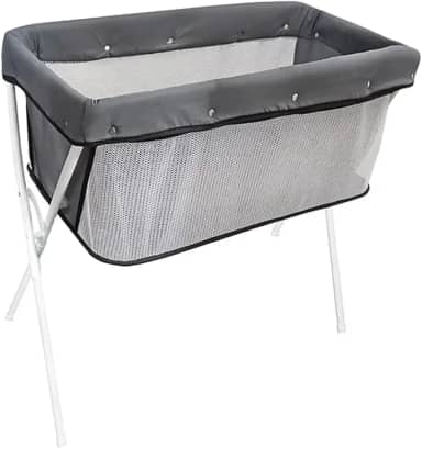 Berço Moises Co-leito Portatil, 90 x 50 x 79 cm, Suporta at? 9 kg, com Mosquiteiro