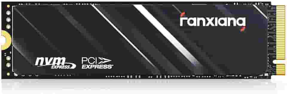 fanxiang 1Tb Nvme Ssd Pcie Gen4 M.2 Ssd para Ps5, Até 4800 Mb/S, Ssd Interno para Jogos para Ps5, 3D Nand Slc Cache Armazenamento de Atualização de Unidade de Estado Sólido para Pc/Laptops S690Q
