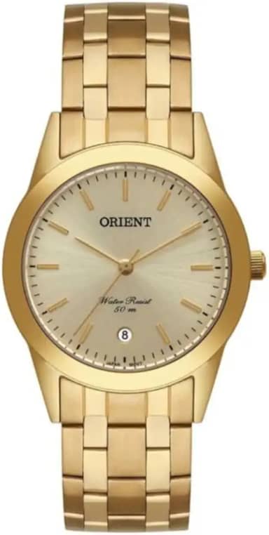 Relógio Orient Masculino Ref: Mgss1179 C1kx Clássico Dourado