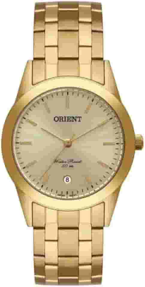 Relógio Orient Masculino Ref: Mgss1179 C1kx Clássico Dourado