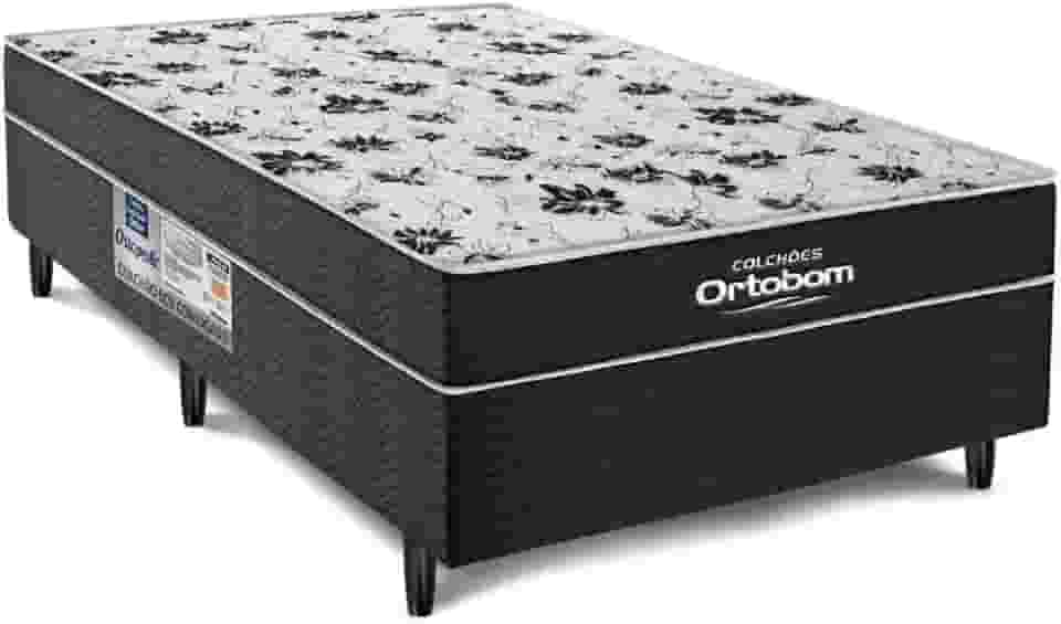 Cama Box Casal Conjugada de Espuma - Union Ortopedic - Ortobom (Casal)