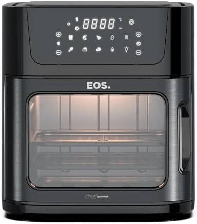 Fritadeira Air Fryer Oven Eos 15 Litros Digital Inox All Black Eaf15ip 220v