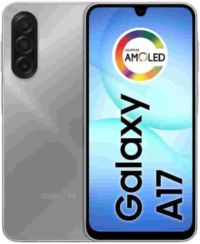 Celular Samsung Galaxy A17, 128GB, 4GB, 50MP Tela 6.7", IP54 - Cinza