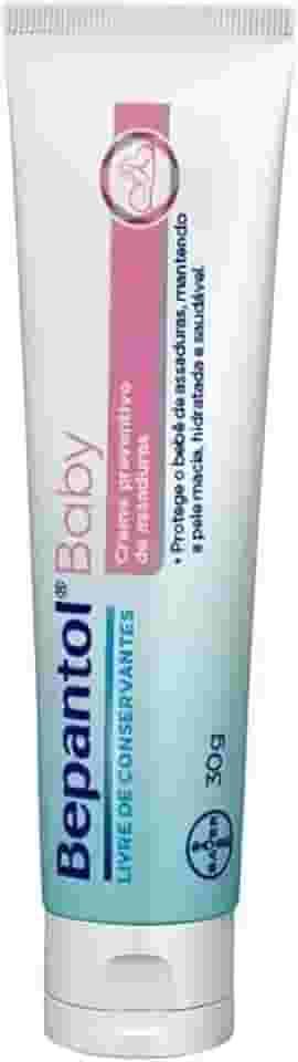 Bepantol Baby Creme Antiassaduras, Pomada Assadura Bebê, Fórmula Transparente, 30g