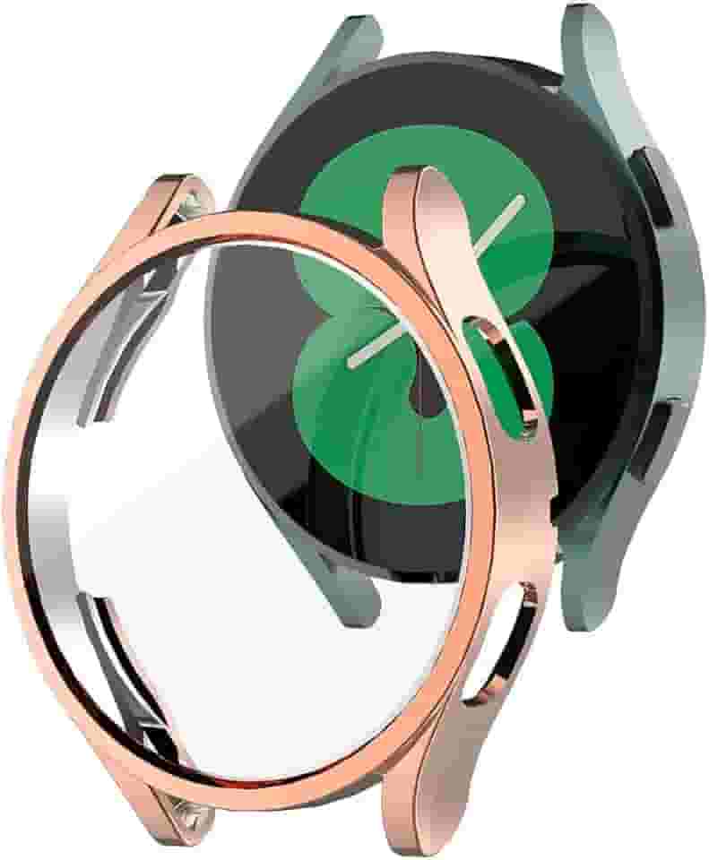 Capa Case Bumper Protetora com Película de Silicone Embutida marca 123smart compativel com Galaxy Watch 6 Watch 4 Watch 5 44mm