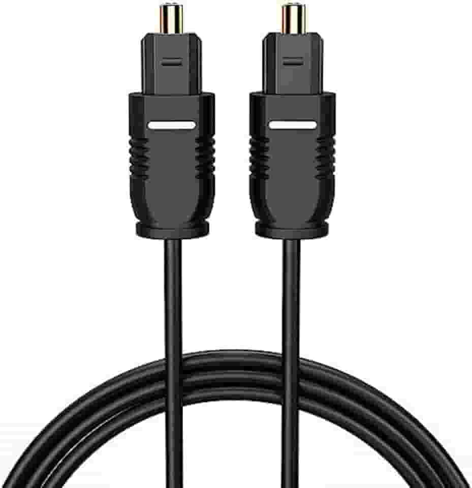 Cabo Óptico Toslink 3 Metros - Cabo para Áudio Digital