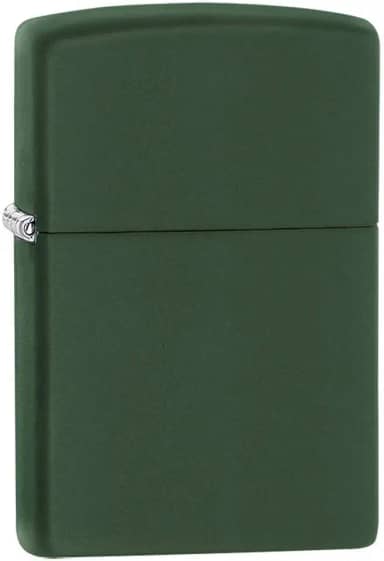Zippo Isqueiro de bolso verde fosco clássico