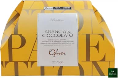 PANETONE OFNER ARANCIA E CIOCCOLATO 750 GRAMAS
