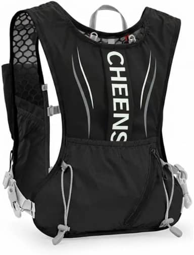 Mochila Ciclismo Hidratação Andar de Bike Correr na rua Squeeze Ciclista Impermeável Running Trilha Corrida Montanhismo Suporte pra bag de 2L