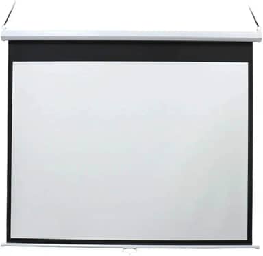 Tela De Projeção Retrátil 1,80X1,80M 97 Polegadas - AC351, Multilaser, Branco