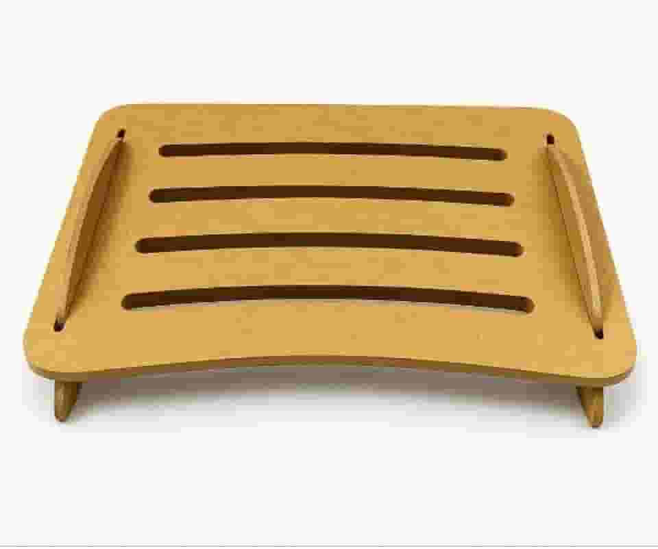 Apoio Descanso Suporte de Pé pés escritório regulável MDF cru,apoio para os pés