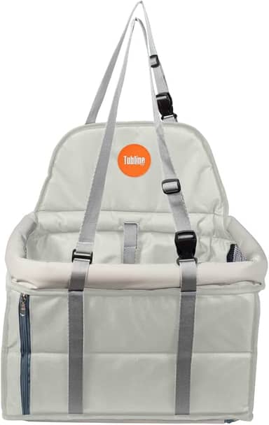 Assento Transpet Big Cinza Tubline para Cães, Cinza