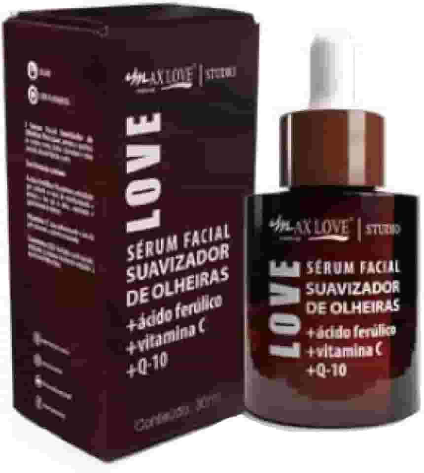 SÉRUM FACIAL SUAVIZADOR DE OLHEIRAS - 30ml - MAX LOVE