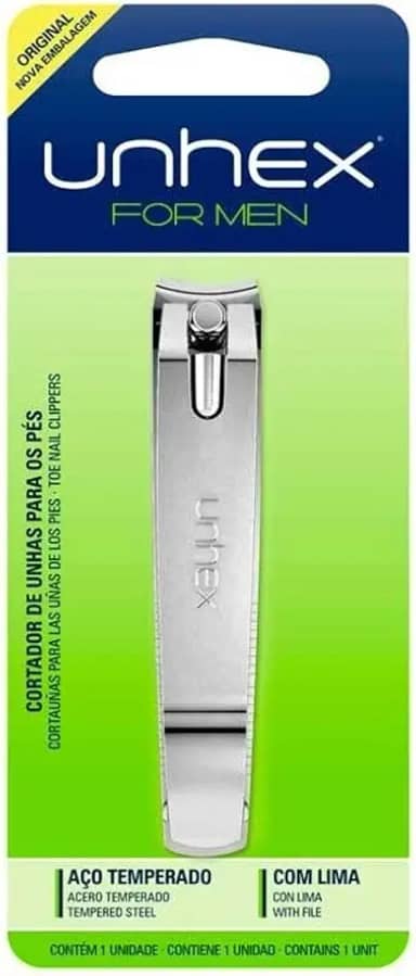 Unhex Cortador De Unha Para Pés Inox