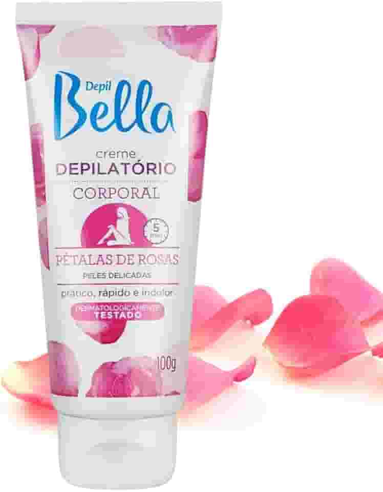 Creme Depilatório Corporal, Pétalas 100g, Depil Bella