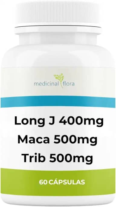 Long J 400mg + Trib + Maca 500mg - 60 Doses