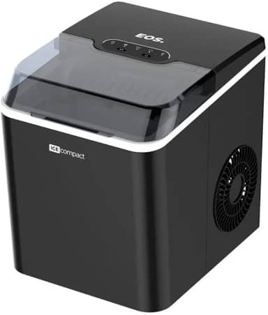 Máquina de Gelo 12kg Eos Ice Compact Emg04p Preto 220v