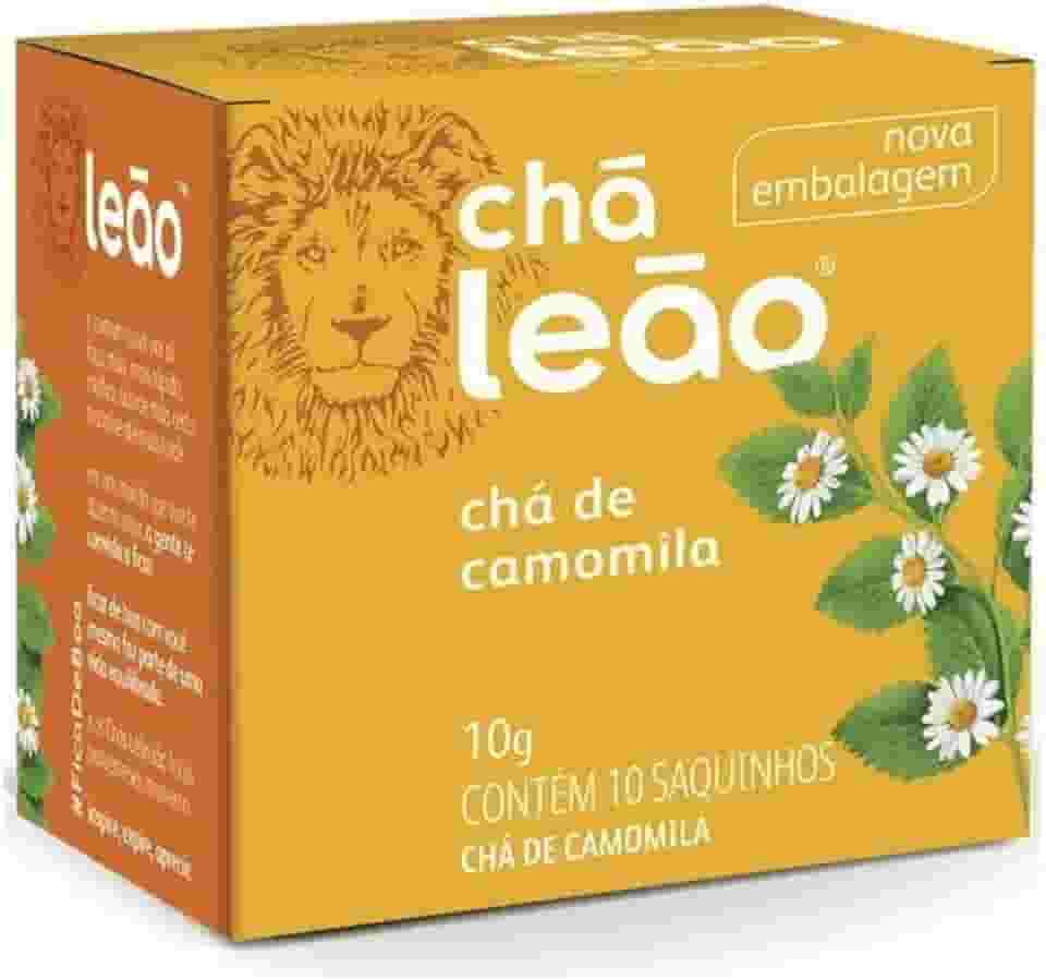 Leão Chá De Camomila Fuze Com 10 Saquinhos