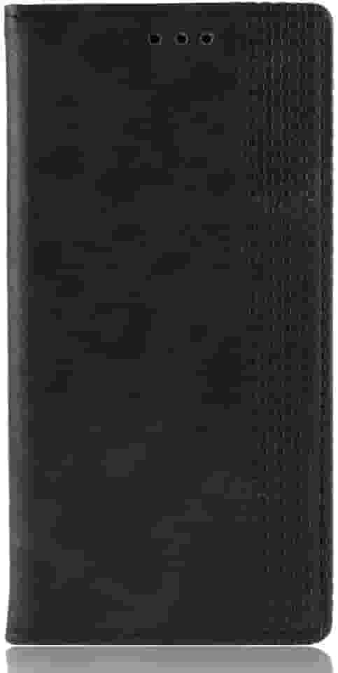 Capa para Nokia 2.4,Capa de caso de flip de couro para Nokia 2.4 Case,Caso de telefone de carteira,Caso de telefone de carteira com slots de cartão -Black