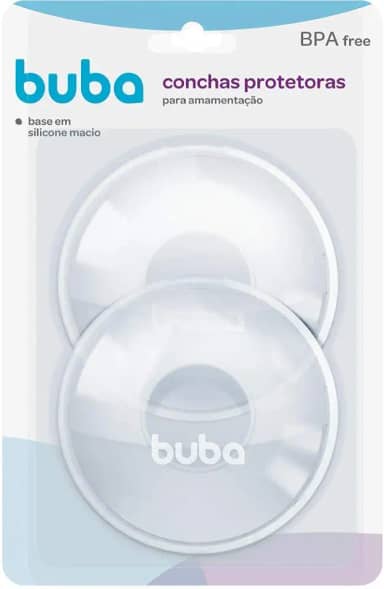 Buba Conchas Protetoras Para Amamentacao Transparente