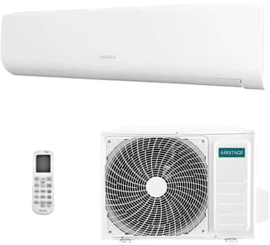 Ar-condicionado Split HW Inverter Fujitsu Airstage Essencial 9.000 BTUs R-32 Só Frio 220V