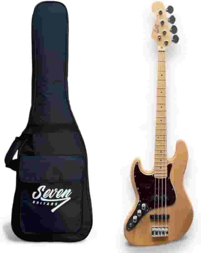 Contrabaixo Jazz Bass Seven Canhoto Sjb-47 LH NT 4c C/Bag