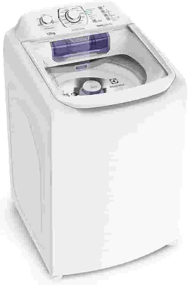 Lavadora Compacta LAC12 com Dispenser Autolimpante e Cesto Inox, Branco 220v
