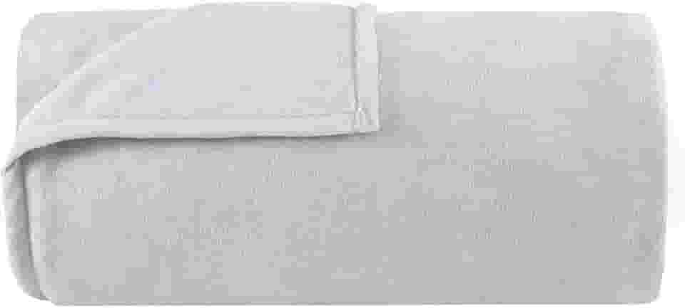 Cobertor Queen Buddemeyer Aspen ll 100% Poliéster Cinza