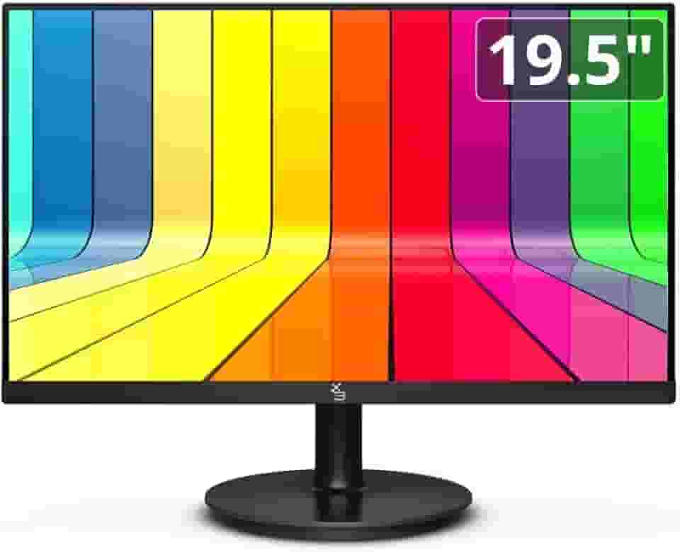 Monitor 19.5' LED, Widescreen, 75Hz, 2ms, HD, HDMI, VGA, VESA, Ajuste de inclinação - 3green M195WHD