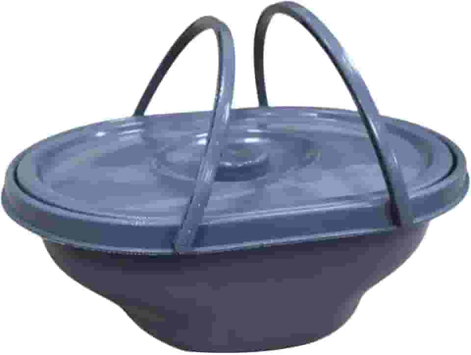 KiBcsLic Vaso sanitário portátil com tampa seladora de odores, mictório noturno, bacia sanitária portátil sem odor para camping, barco e barraca