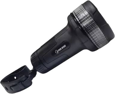 Lanterna À Prova D'água Thor Led Fun Dive Mergulho Pesca Sub (Preto)