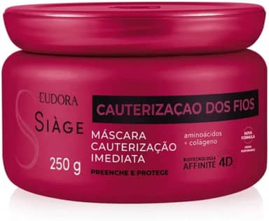 Siàge Cauterização dos Fios - Máscara Capilar 250g Eudora